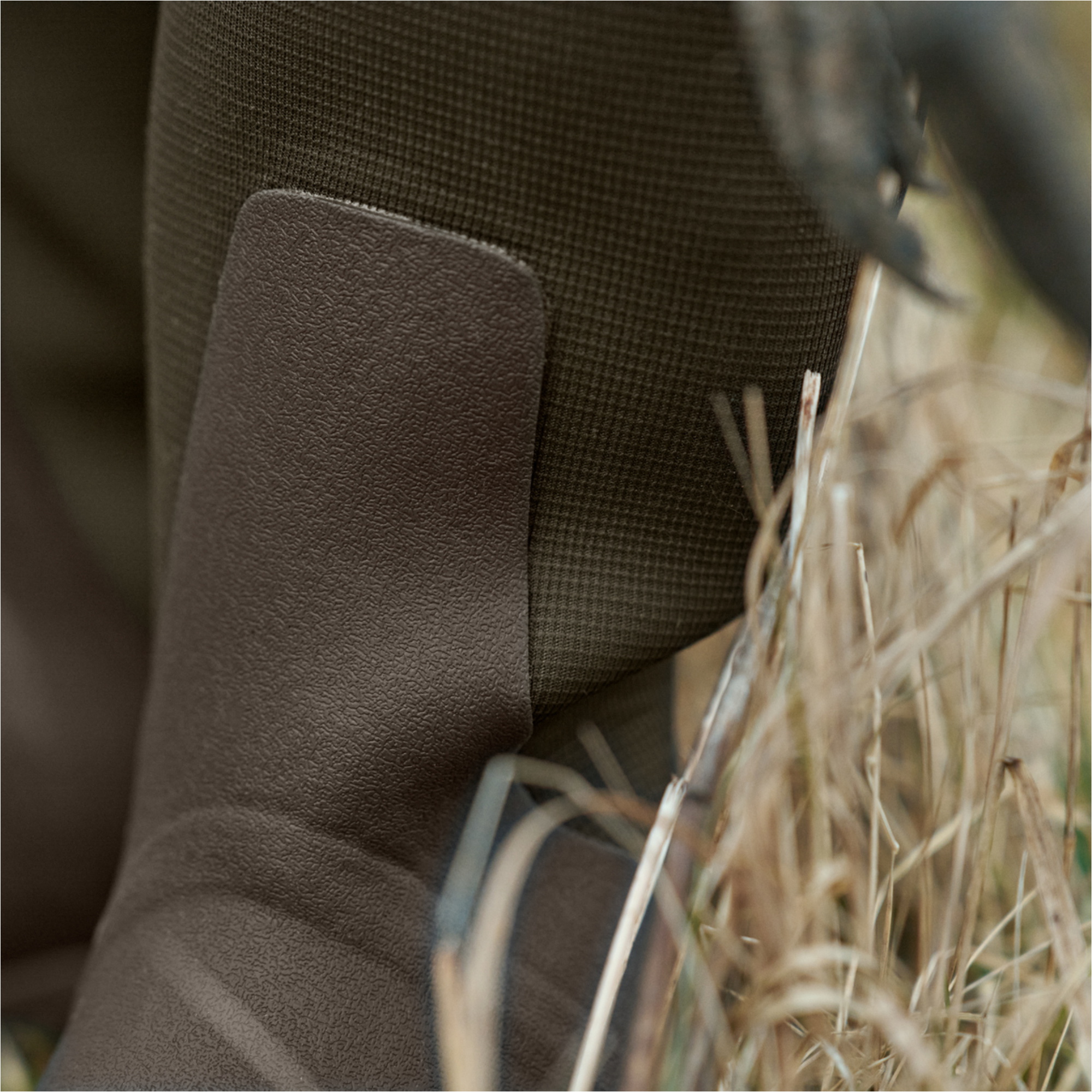 2025 Harkila Mens Forester Textile Rubber Boot 11061001824 - Willow Green / Deep Brown